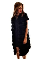 KOŽEŠINOVÁ VESTA POLÁRNÍ LIŠKA