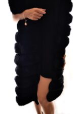 KOŽEŠINOVÁ VESTA POLÁRNÍ LIŠKA