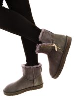 VÁLENKY Z OVČÍ KOŽEŠINY, ŠEDÝ