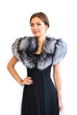 ŠTOLA (BOLERKO) STŘÍBRNÁ LIŠKA