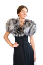 ŠTOLA (BOLERKO) STŘÍBRNÁ LIŠKA