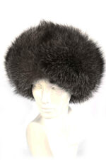 KOŽEŠINOVÁ ČEPICE STŘÍBRNÁ LIŠKA "ANDEX"