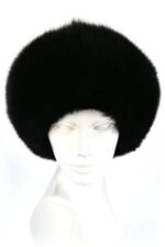 KOŽEŠINOVÁ ČEPICE STŘÍBRNÁ LIŠKA "ANDEX"