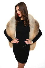 DÁMSKÁ KOŽEŠINOVÁ ŠÁLA "ANDEX"